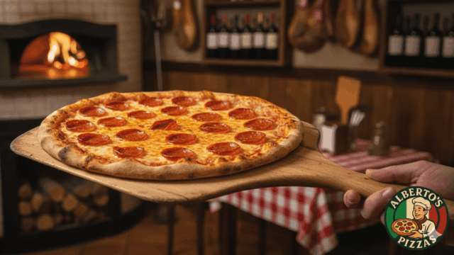 sabor de Italia llega a tu mesa con Albertos Pizzas