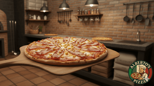 sabor de Italia llega a tu mesa con Albertos Pizzas