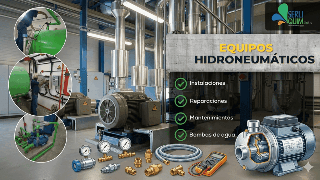 Reparación de bombas de agua residenciales e industriales