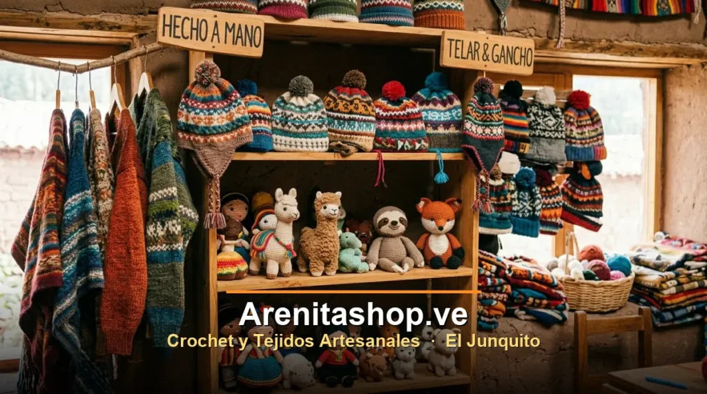 Tienda artesanal de crochet y amigurumis Arenitashop.ve en El Junquito Km 13